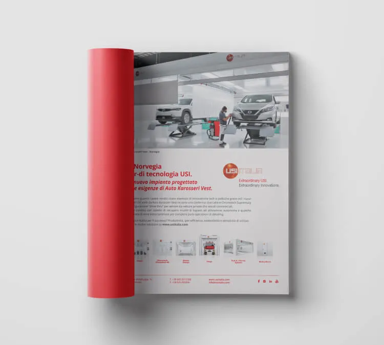 USI Italia - La progettazione dello stand per l’Auto Prof-AMT
